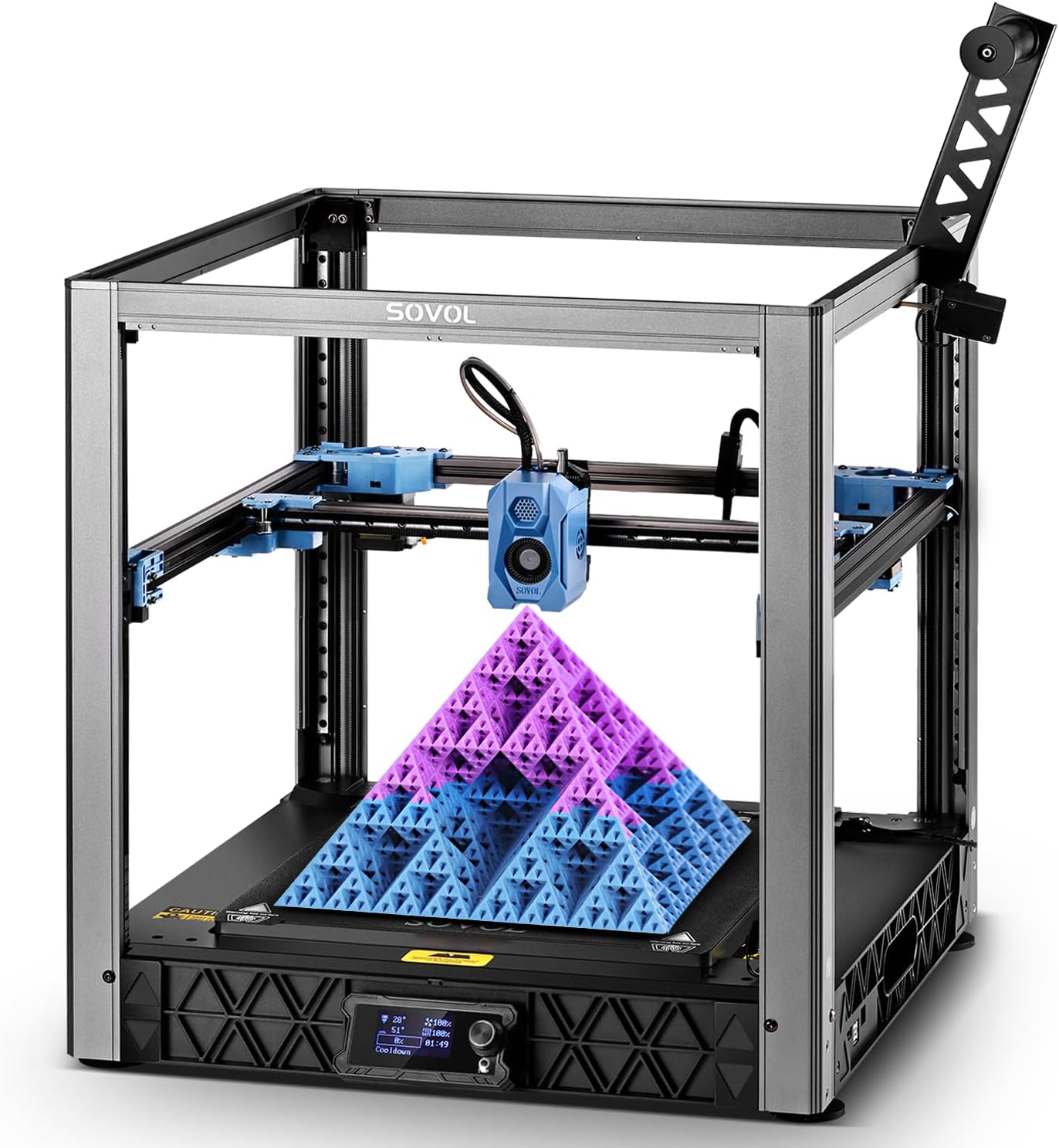 3D Printing Online Service - Sovol SV08 Core-XY 3D เครื่องพิมพ์โอเพ่นซอร์ส, เครื่องพิมพ์
