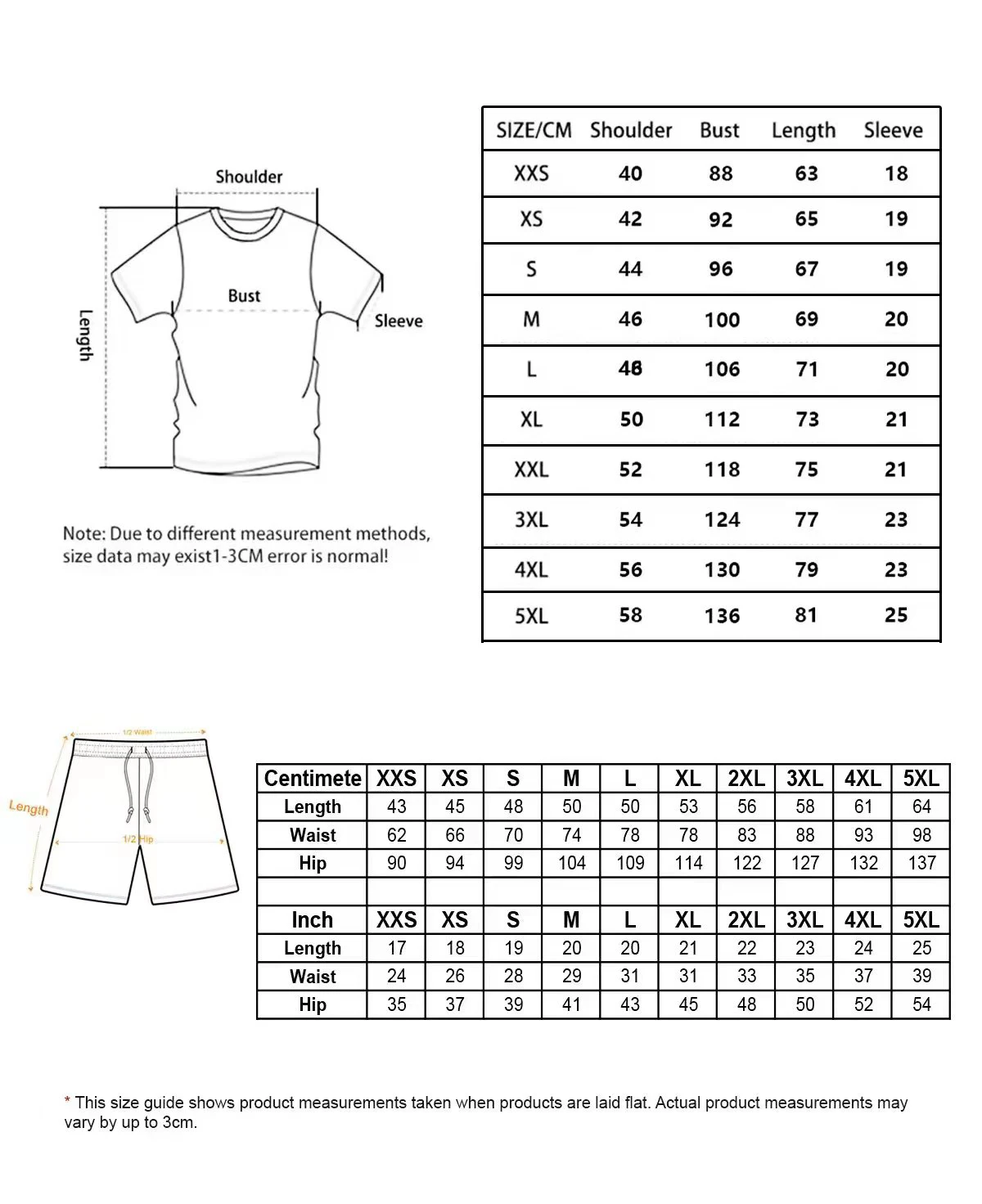 เสื้อยืดและกางเกงขาสั้นลายอนิเ - 3D Printing Custom บทวิจารณ์และราคา
